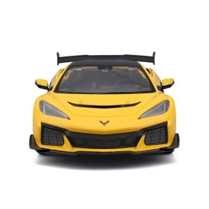 Метална кола Chevrolet Corvette ZR1 2025 Maisto Special Edition, 1:24, жълта