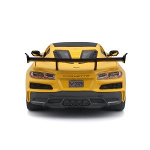 Метална кола Chevrolet Corvette ZR1 2025 Maisto Special Edition, 1:24, жълта