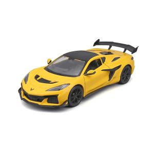 Метална кола Chevrolet Corvette ZR1 2025 Maisto Special Edition, 1:24, жълта