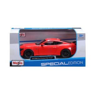 Метална кола Ford Mustang Dark Horse 2024 Maisto Special Edition, 1:24, червена