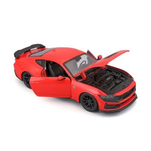Метална кола Ford Mustang Dark Horse 2024 Maisto Special Edition, 1:24, червена