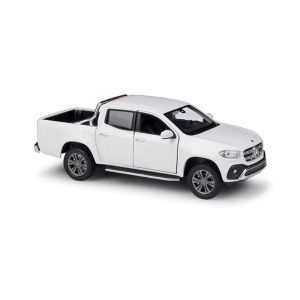 Метален пикап Mercedes-Benz X-Class Welly, 1:24, бял