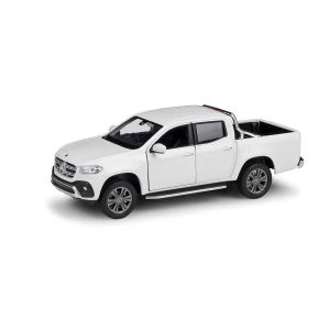 Метален пикап Mercedes-Benz X-Class Welly, 1:24, бял