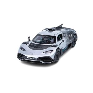 Метална кола Mercedes-AMG ONE, 1:24, сребриста