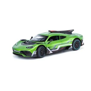 Метална кола Mercedes-AMG ONE, 1:24, зелена