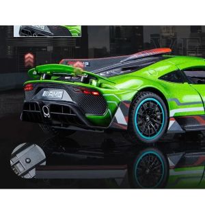 Метална кола Mercedes-AMG ONE, 1:24, зелена