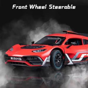 Метална кола Mercedes-AMG ONE, 1:24, Червена