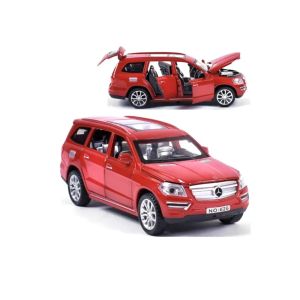 Метална кола Mercedes-Benz GL 500, 1:32, светлини и звук, черна