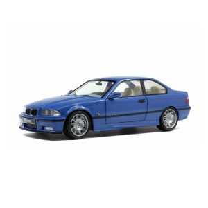 Метална кола BMW M3 E36 Coupe 1990, Estoril Blue, 1:18, Solido 