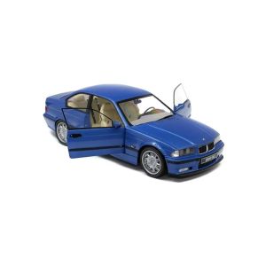 Метална кола BMW M3 E36 Coupe 1990, Estoril Blue, 1:18, Solido 