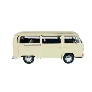 Метален бус Volkswagen Bus T2 1972, 1:24, Кремав, Welly 