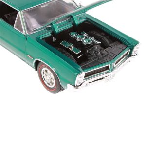 Метална кола Pontiac GTO 1965, 1:24, Зелена, Welly 