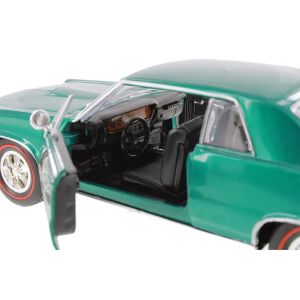 Метална кола Pontiac GTO 1965, 1:24, Зелена, Welly 