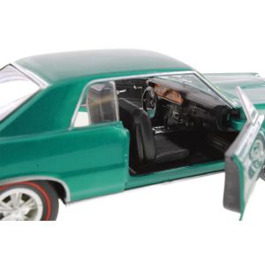 Метална кола Pontiac GTO 1965, 1:24, Зелена, Welly 
