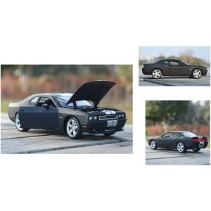 Метална кола Dodge Challenger SRT 2012, 1:24, Черна, Welly 