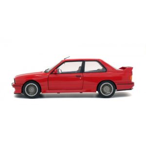 Метална кола BMW E30 M3 1:18 Червена – Solido