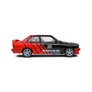 Метална кола BMW E30 M3 Drift Team 1990 1:18 Черна – Solido