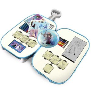 Детски комплект за рисуване "Frozen 2" в куфарче на колелца 