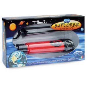 Детски телескоп с трипод NAVIR Explora, 15-25x35, различни цветове