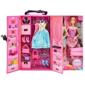 Комплект кукли с гардероб, Alisa