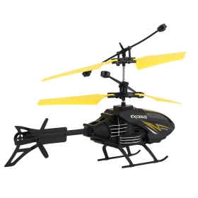 Играчка хеликоптер с дистанционно управление, жълт