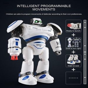 Интерактивен робот Crazon с инфрачервено управление и светлинни ефекти