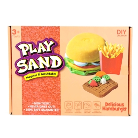 Комплект кинетичен пясък, хамбургер