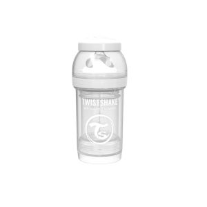 Шише за бебета против колики Twistshake 260 мл. бяло