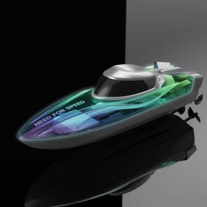 Интерактивна светеща скоростна лодка Crazon, RC - за деца