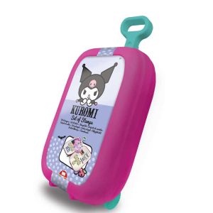 Детски комплект за рисуване Kuromi в куфарче на колелца с аксесоари 
