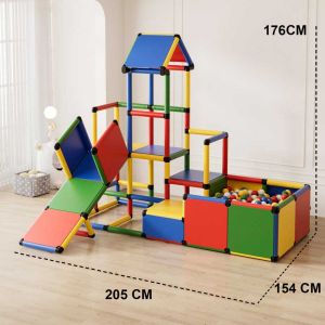 Детски център за катерене Feelkids с площадка и басейн за топки