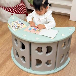 Детски многофункционален модул Feelkids за игра и почивка – зелен