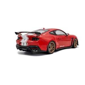 Метална кола Shelby Mustang Super Snake 2025 1:18 червен, Solido