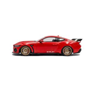 Метална кола Shelby Mustang Super Snake 2025 1:18 червен, Solido
