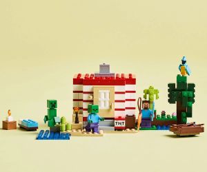 LEGO Minecraft TNT къща в джунглата, 287 части