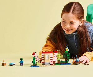 LEGO Minecraft TNT къща в джунглата, 287 части