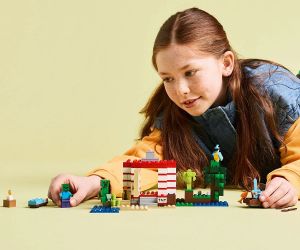 LEGO Minecraft TNT къща в джунглата, 287 части