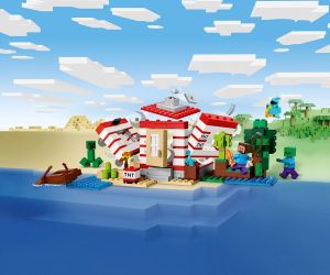 LEGO Minecraft TNT къща в джунглата, 287 части