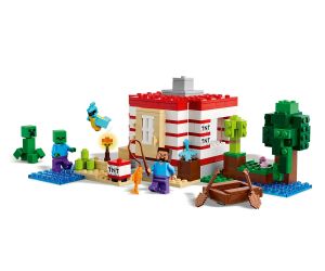 LEGO Minecraft TNT къща в джунглата, 287 части