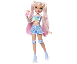 Кукла Barbie Dream Besties Малибу с ролери и аксесоари, Mattel