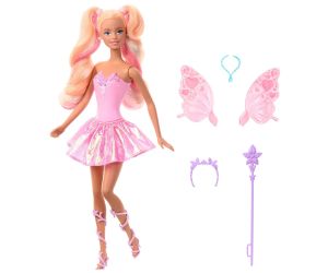 Кукла Barbie Фея с промяна на цвета и вълшебна пръчица, Mattel