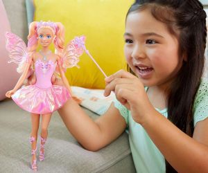 Кукла Barbie Фея с промяна на цвета и вълшебна пръчица, Mattel