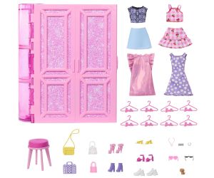 Barbie Dream Closet – гардероб с дрехи и аксесоари, Mattel