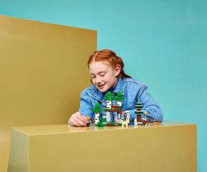 LEGO Minecraft 21593 – Първото нощно приключение, 301 части