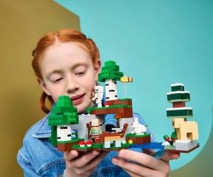 LEGO Minecraft 21593 – Първото нощно приключение, 301 части