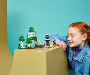 LEGO Minecraft 21593 – Първото нощно приключение, 301 части