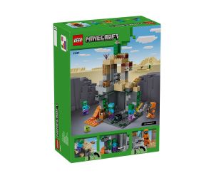 LEGO Minecraft 21587 – Занданът на зомбитата, 284 части