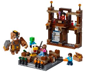 LEGO Minecraft 21272 – Боен ринг в Горското имение, 491 части