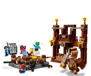 LEGO Minecraft 21272 – Боен ринг в Горското имение, 491 части