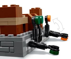 LEGO Minecraft 21272 – Боен ринг в Горското имение, 491 части